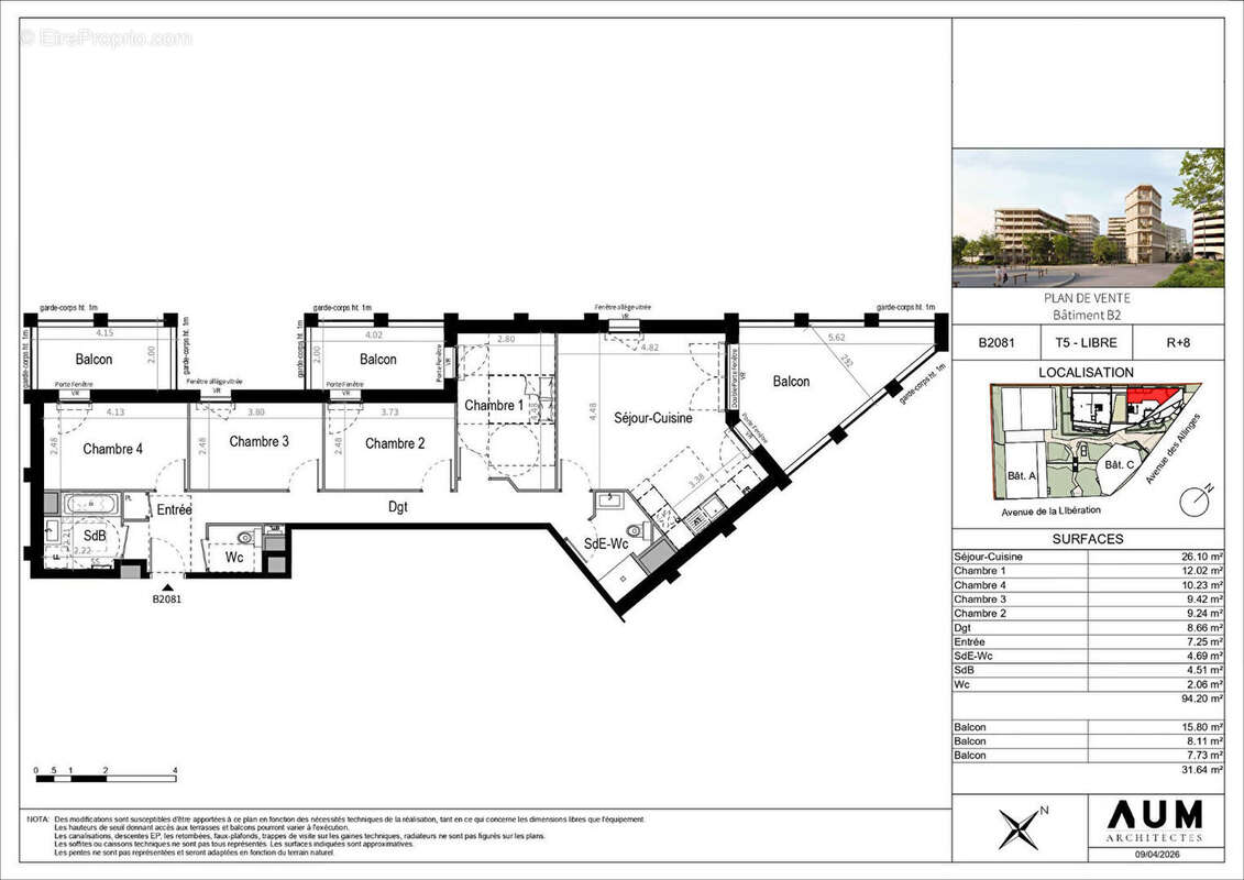 Appartement à THONON-LES-BAINS