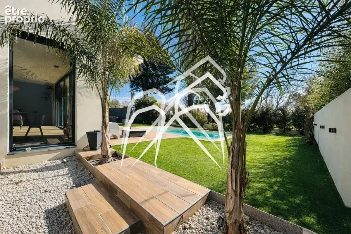 Villa contemporaine 6 pièces  190m²  piscine  lattes (34970) - photo 4