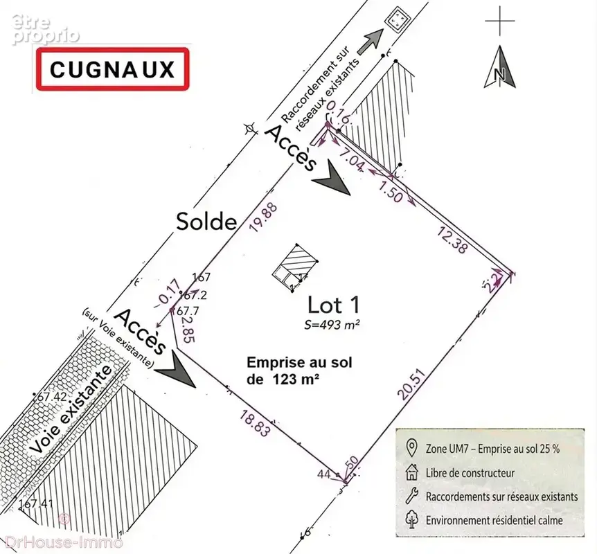 Terrain 493 m² à vendre à Cugnaux (31270) - photo 18