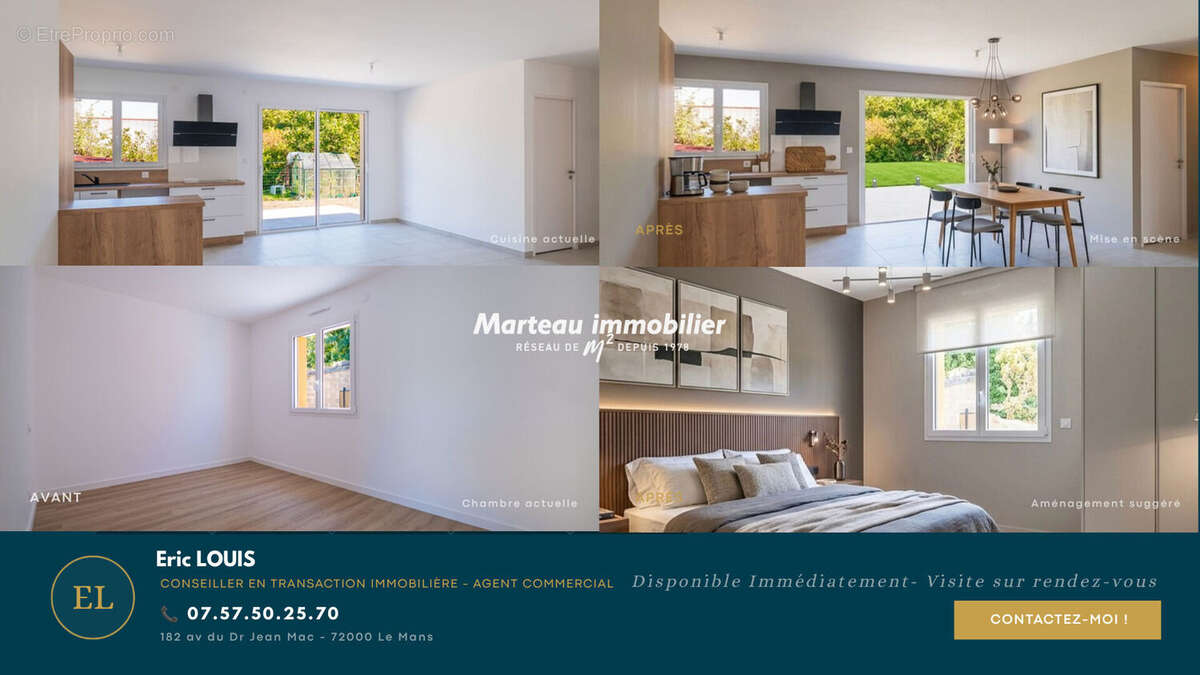 RARE - Maison Récente - Plain-Pied, 2 Chambres, (possible 4) - Disponible Immédiatement. - photo 2