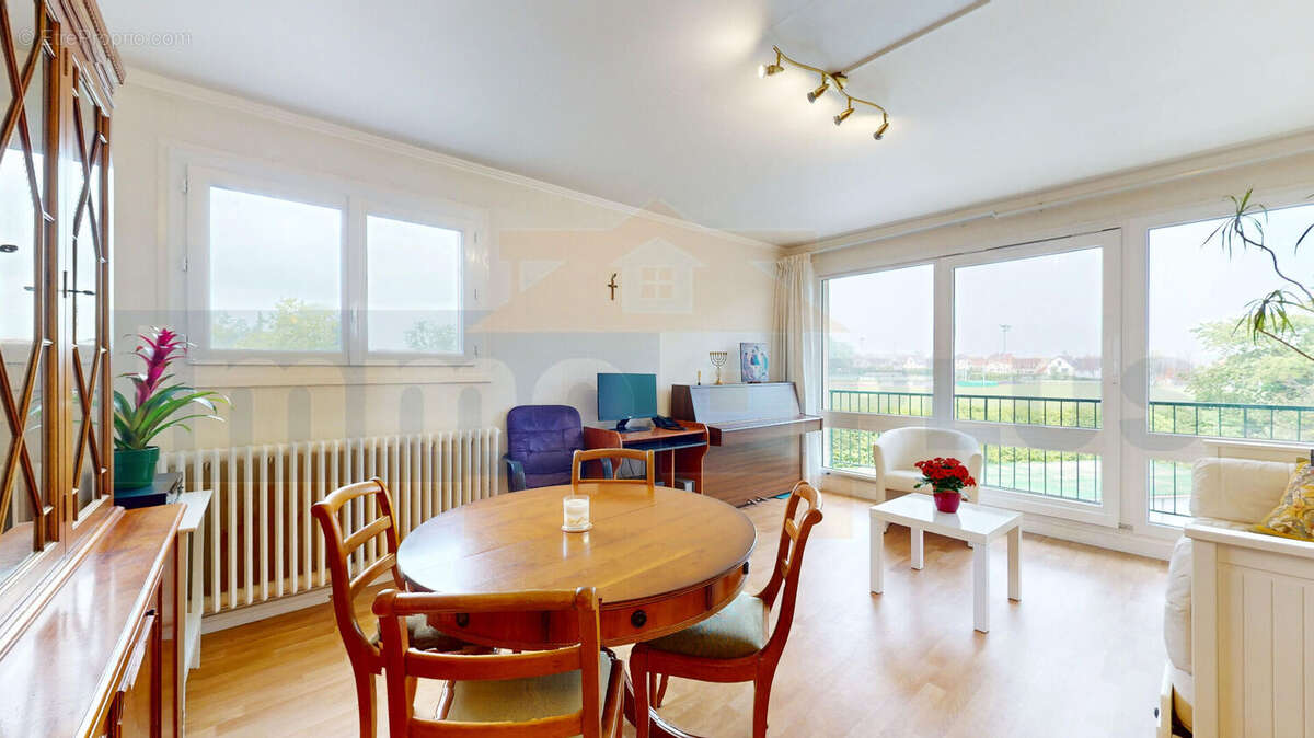 BOIS D'ARCY Appt 3 pièces de 59,27 m² hab, 2 chambres, balcon, cave et GARAGE - photo 4