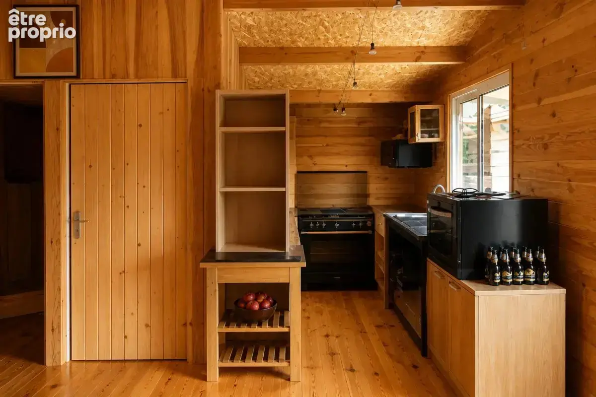 Villers-les-bois – deux chalets en bois – terrain clos - photo 5