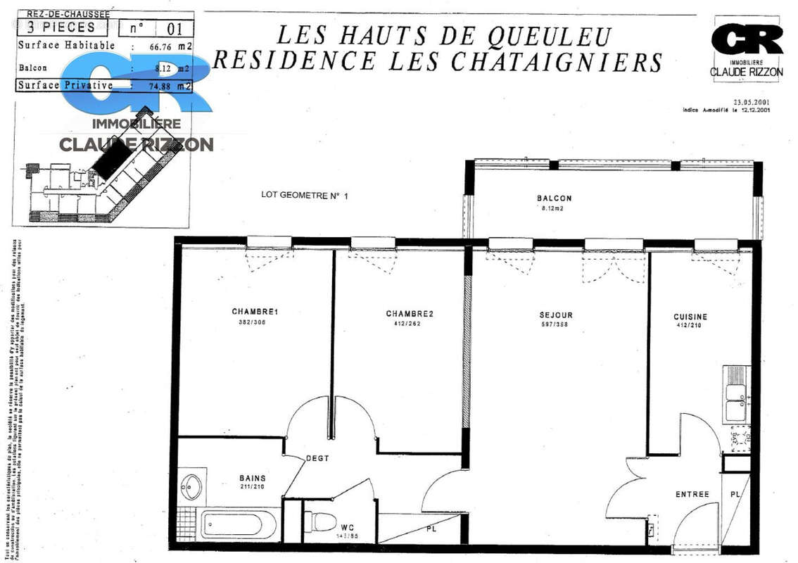 Appartement à METZ