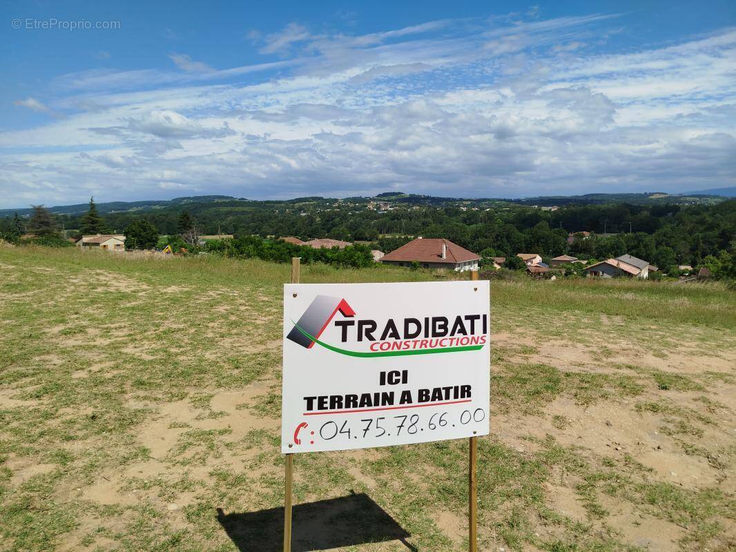 Terrain à CHARMES-SUR-L&#039;HERBASSE