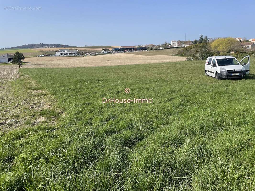 Terrain à VILLEBOIS-LAVALETTE