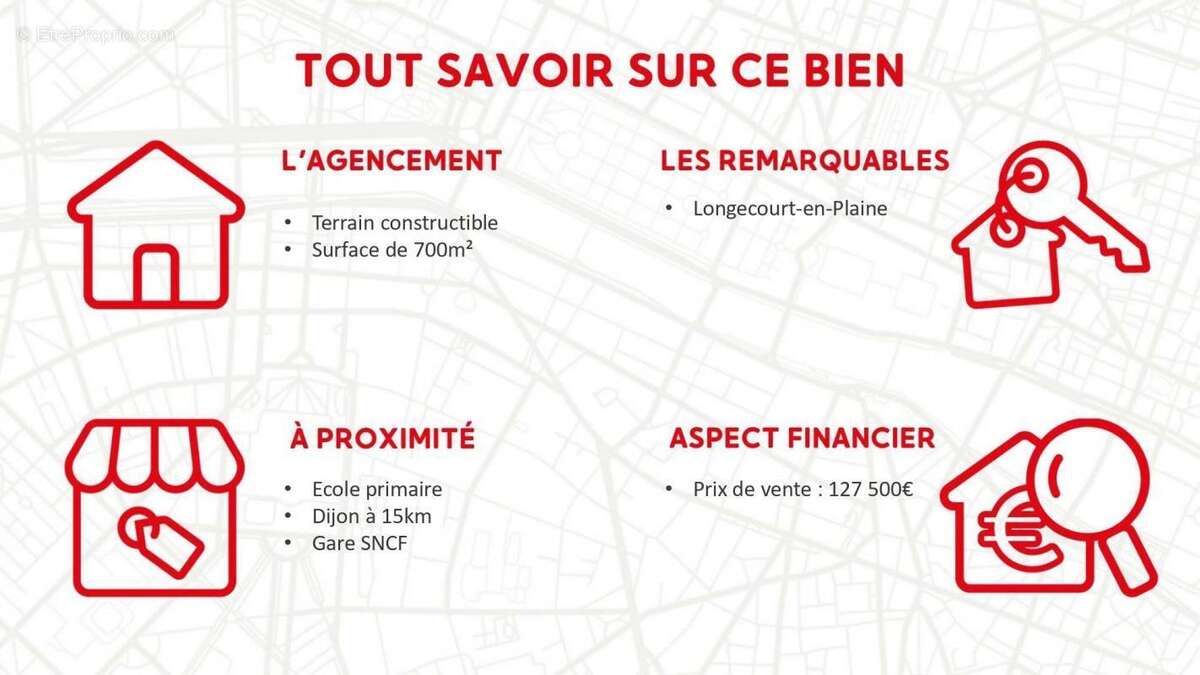 Terrain à LONGECOURT-EN-PLAINE