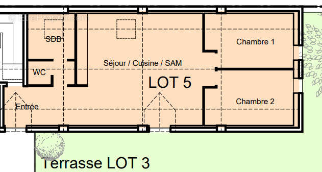 Appartement à LE VAUROUX
