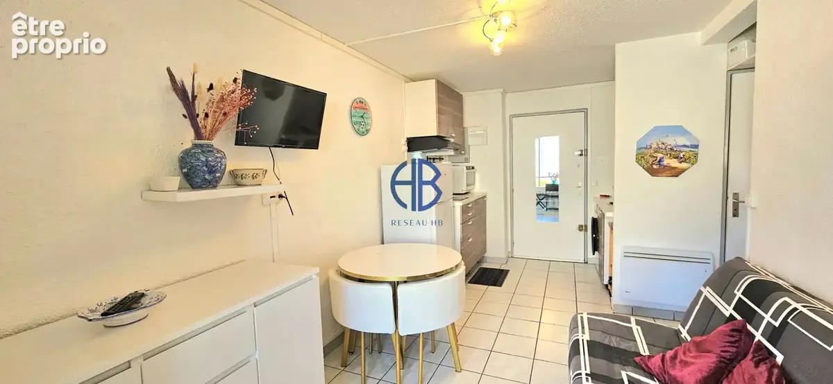 Cap d'agde- appartement t2 -loggia - parking - photo 3
