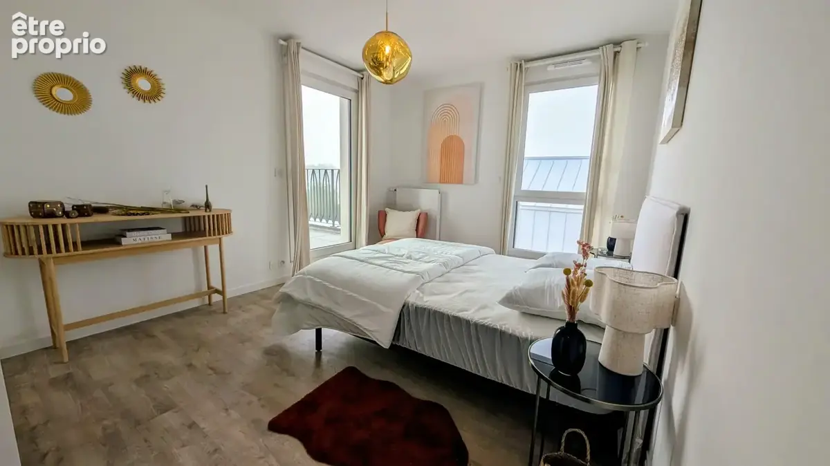 Appartement 113m2 - Terrasse exceptionnelle de 103m2 dominant Rennes Saint-Hélier - photo 5