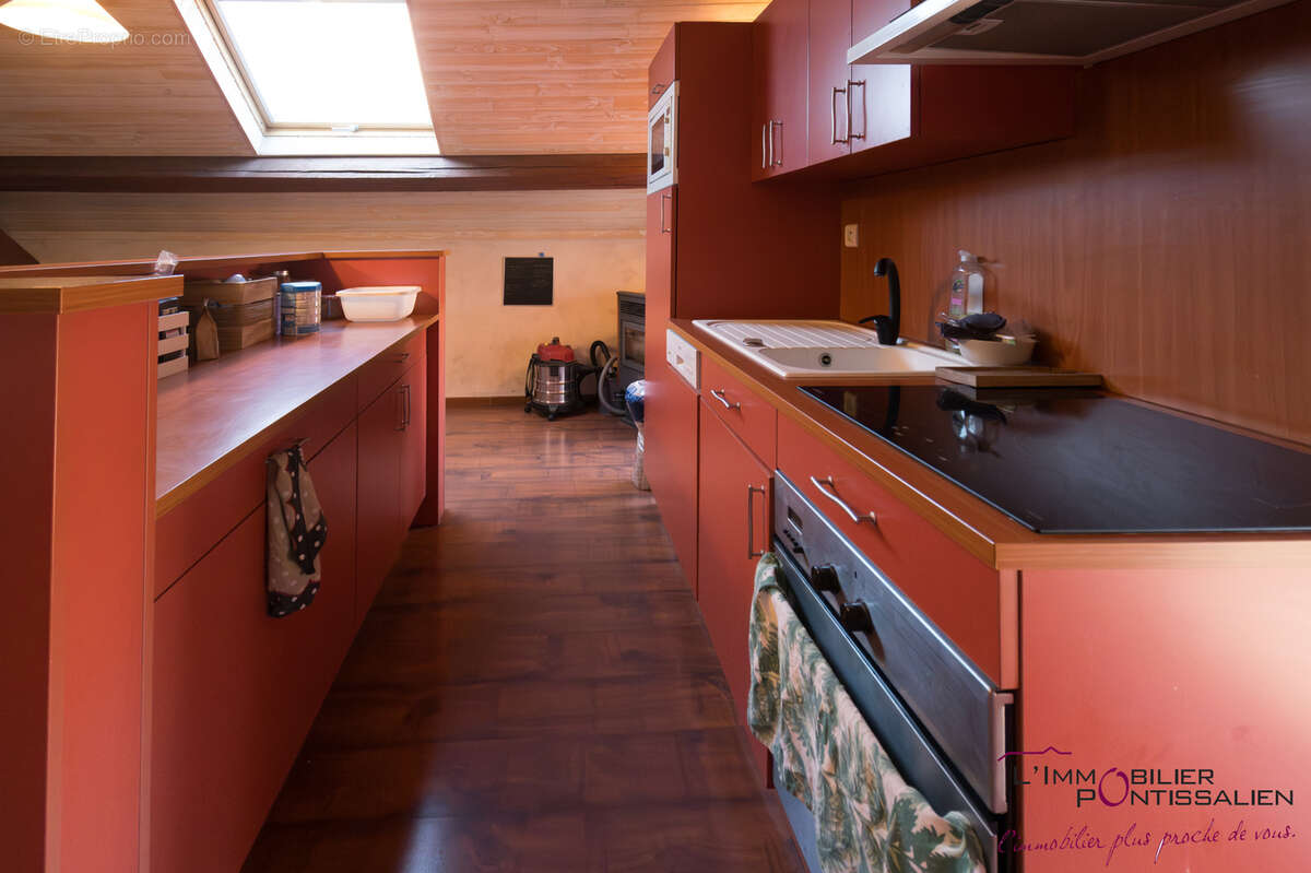 Pontarlier - centre ville : appartement atypique de type 2 avec cave - photo 8