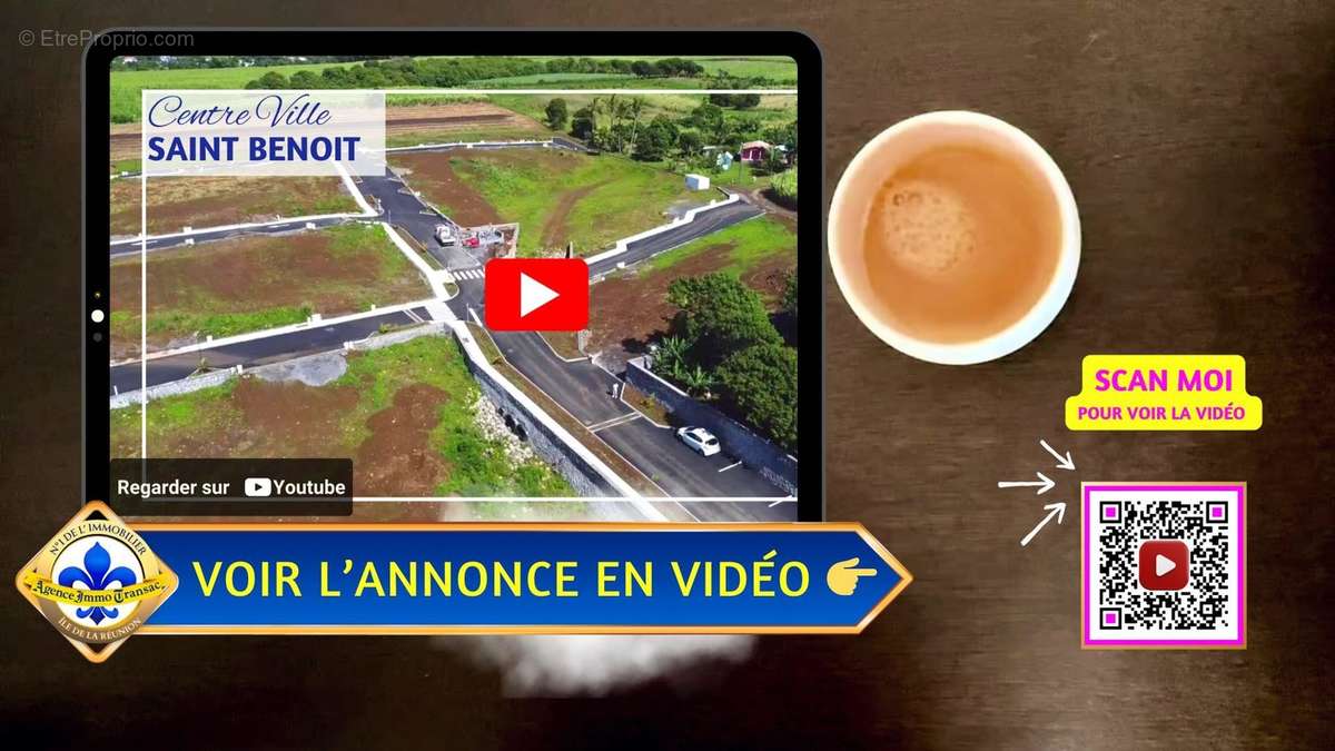 Terrain à SAINT-BENOIT
