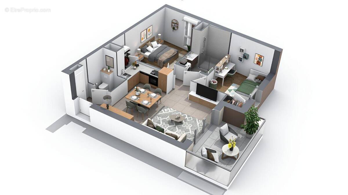 Photo 1 - Appartement à DOMENE