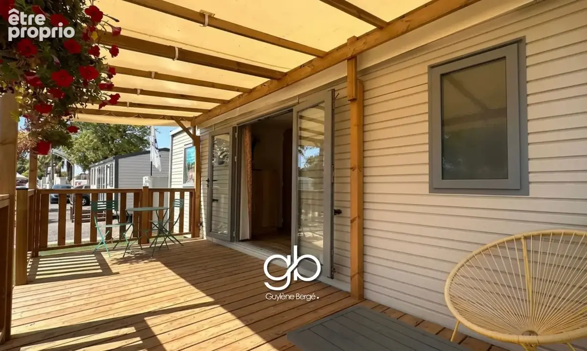 Résidence secondaire a vendre vias plage   3 chambres, meublée, climatisation et terrasse couverte   77 500 € - photo 3