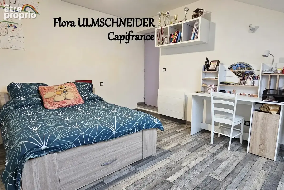 Authenticité et espace : grande maison mitoyenne en pierre avec 5 chambres à vendre à CHINDRIEUX avec garage et terrain proche d - photo 20