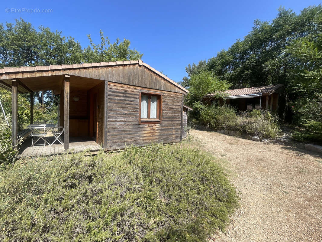 Mirabel aux baronnies / ensemble de 5 chalets sur terrain 3658m, piscine, vue - photo 8