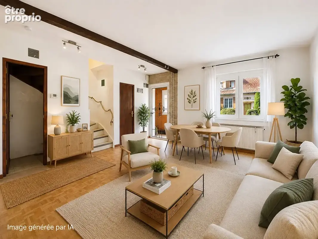 Pfastatt maison jumelée avec jardin et garage - photo 3