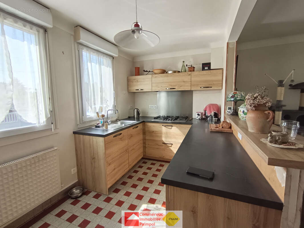 A vendre - maison 75.52 m2, terrain 558 m2, paimpol, centre ville a pied - photo 5