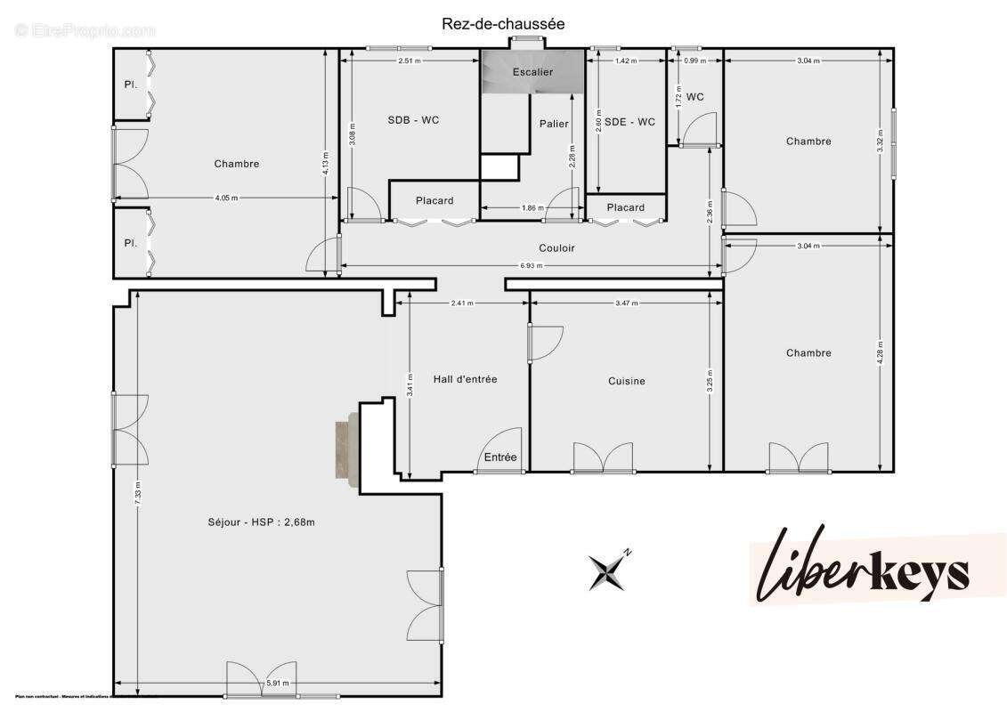 EYBENS – Maison familiale de 120 m² sur 1 070 m² de terrain, sous-sol complet et combles aménageables - photo 14