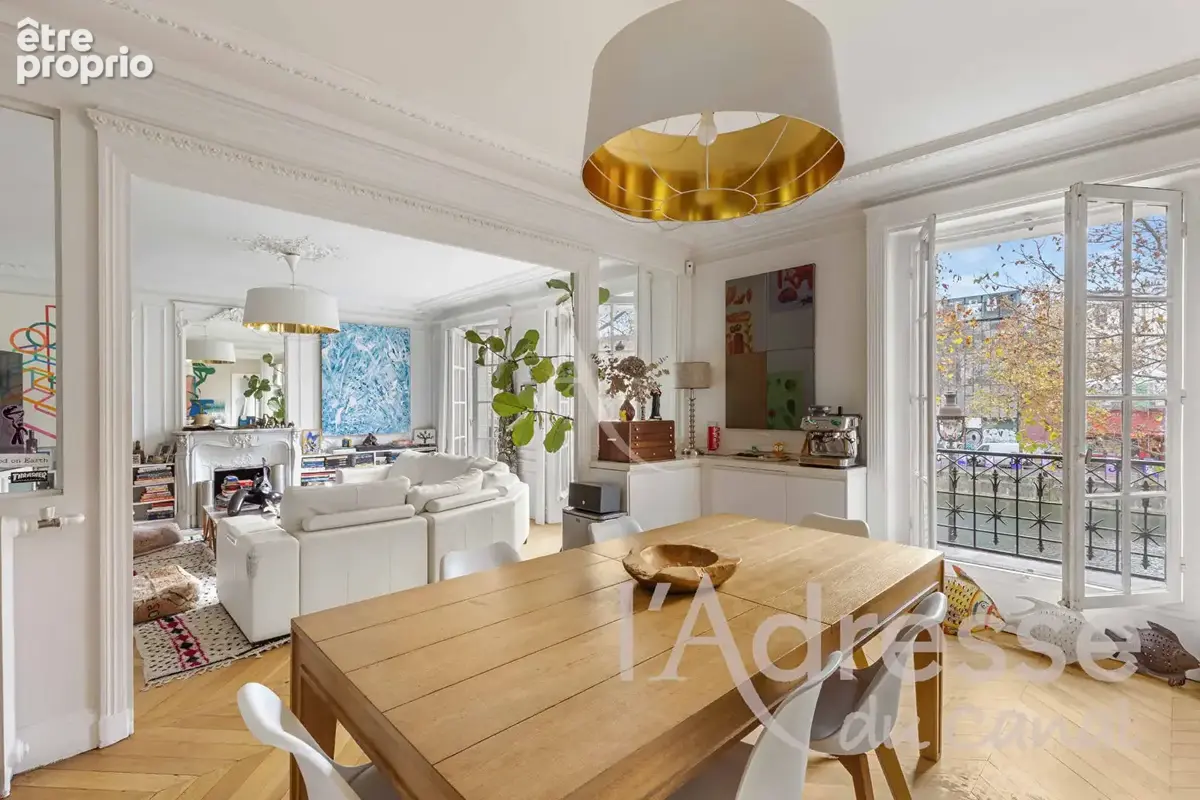 Appartement familial de rêve au bord du Canal Saint-Martin - photo 2