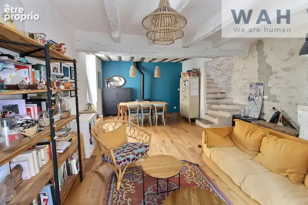 Vente maison de village 4 pieces + jardin - saint-martin-de- - photo 2