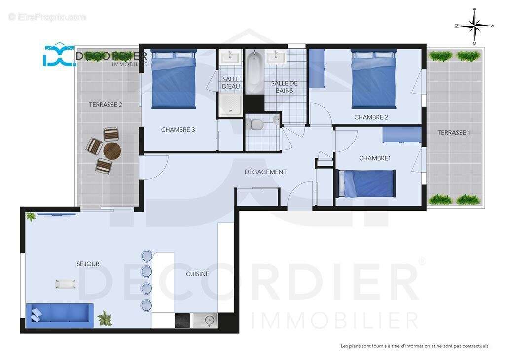 Appartement à EVIAN-LES-BAINS