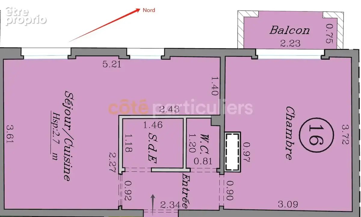 Appartement La Courneuve 2 pièce(s) 29.1 m2 - photo 12
