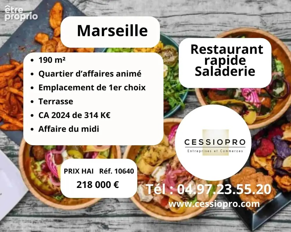 Commerce à MARSEILLE-2E