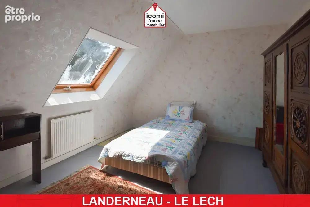 Finistere - landerneau (29800) - a vendre - maison de 134m² - 5 chambres -  sous-sol complet - garage - jardin clos de 1100 m² - - photo 9