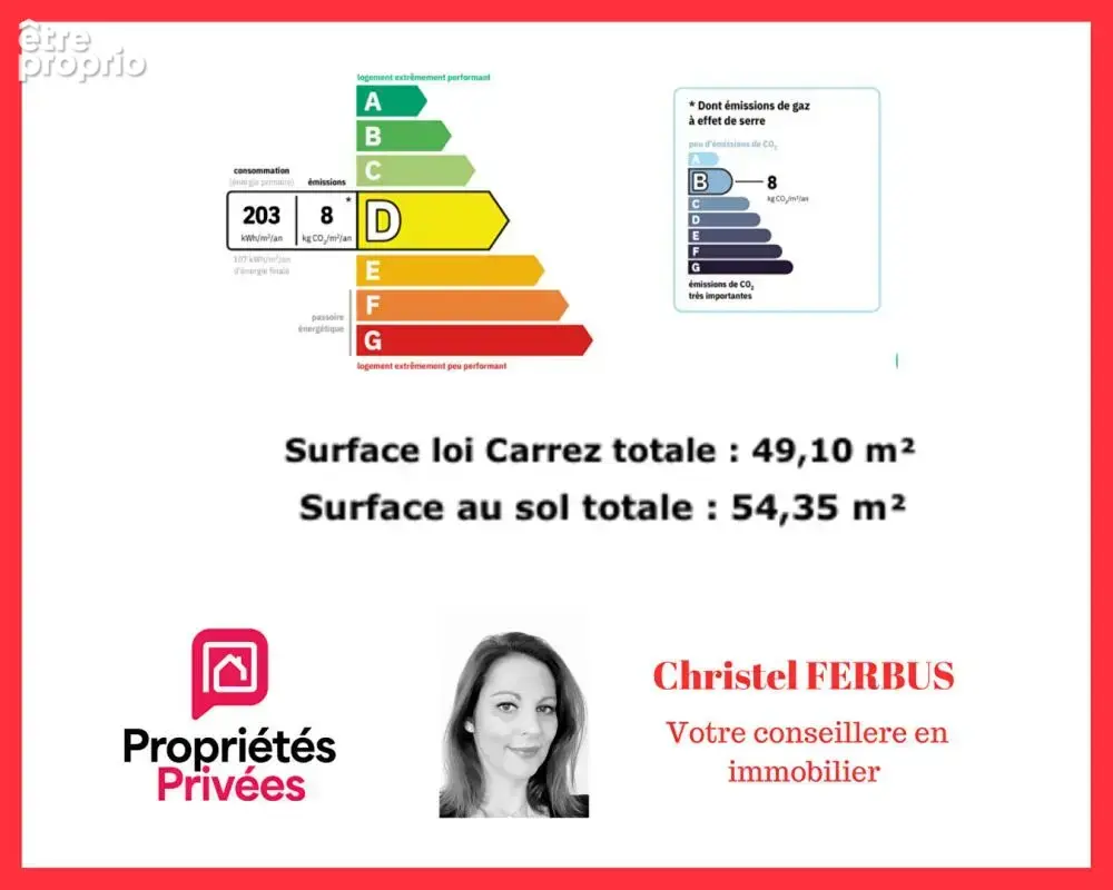 93370 MONTFERMEIL - Secteur Mairie -Maison 2 pièces 54,34 m² -1 Chambre -Terrasse- Stationnement 1cave - - photo 11