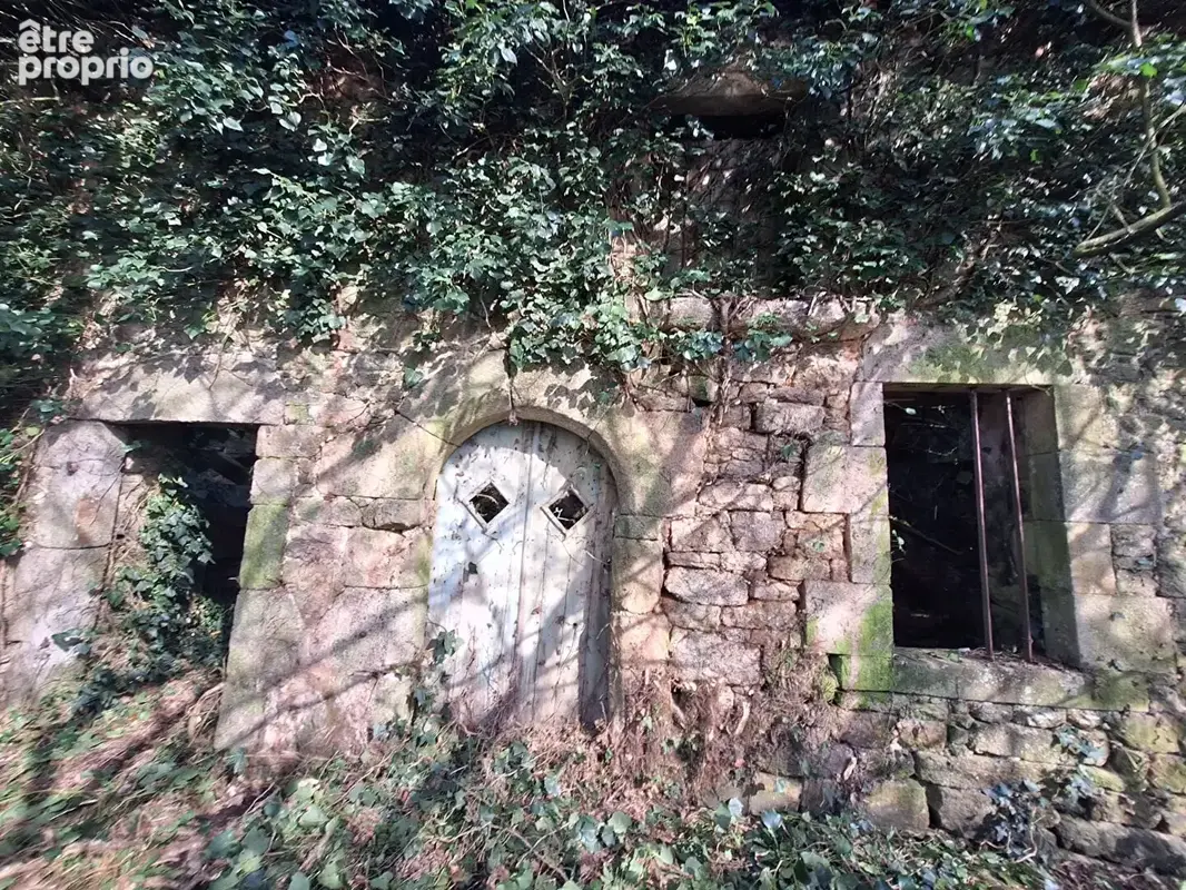 Terrain non constructible avec bâtisse en pierres en ruine, pour jardin ou espace de loisirs - photo 2