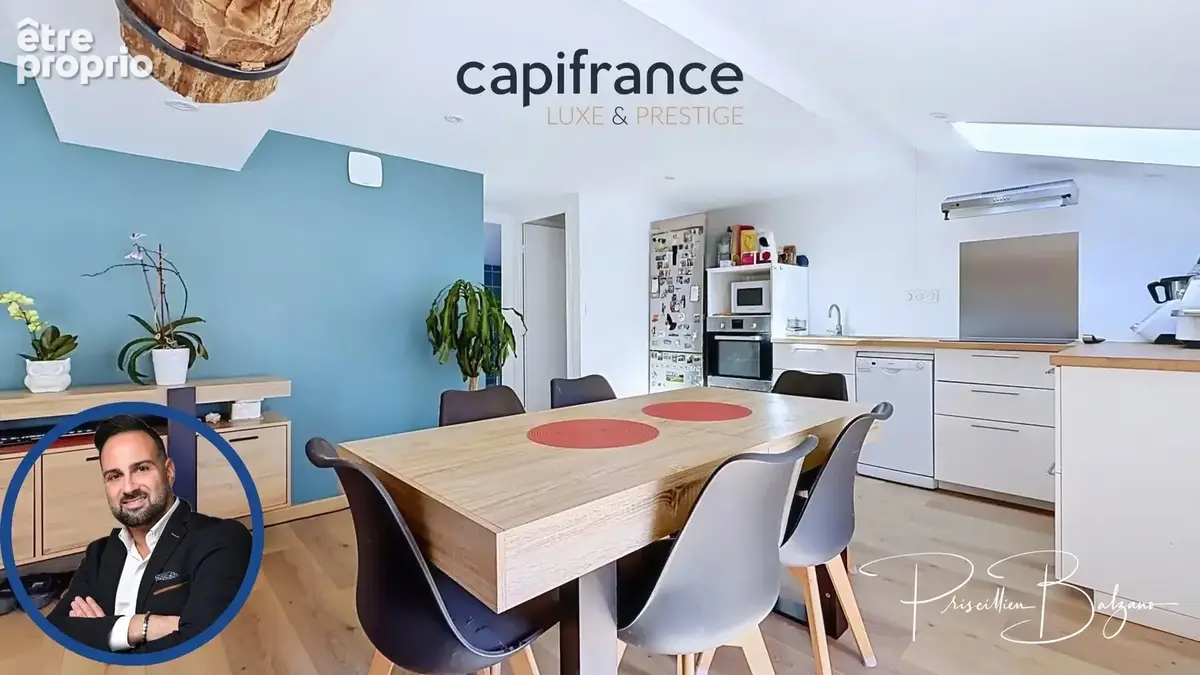 Appartement à vendre 2 pièces GREZIEU LA VARENNE (69) GRÉZIEU-LA-VARENNE – T2 de 48 m² en hypercentre, dernier étage, charme et  - photo 5