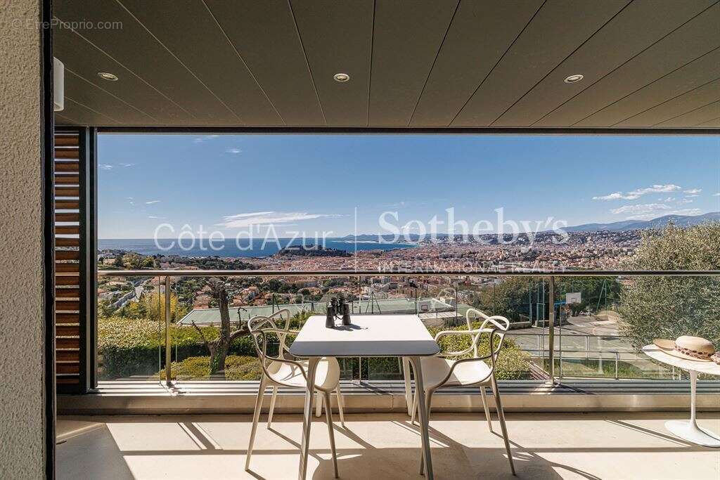 Nice appartement 4 pièces 63 m2 vue mer panoramique terrasse résidence piscine calme - photo 3