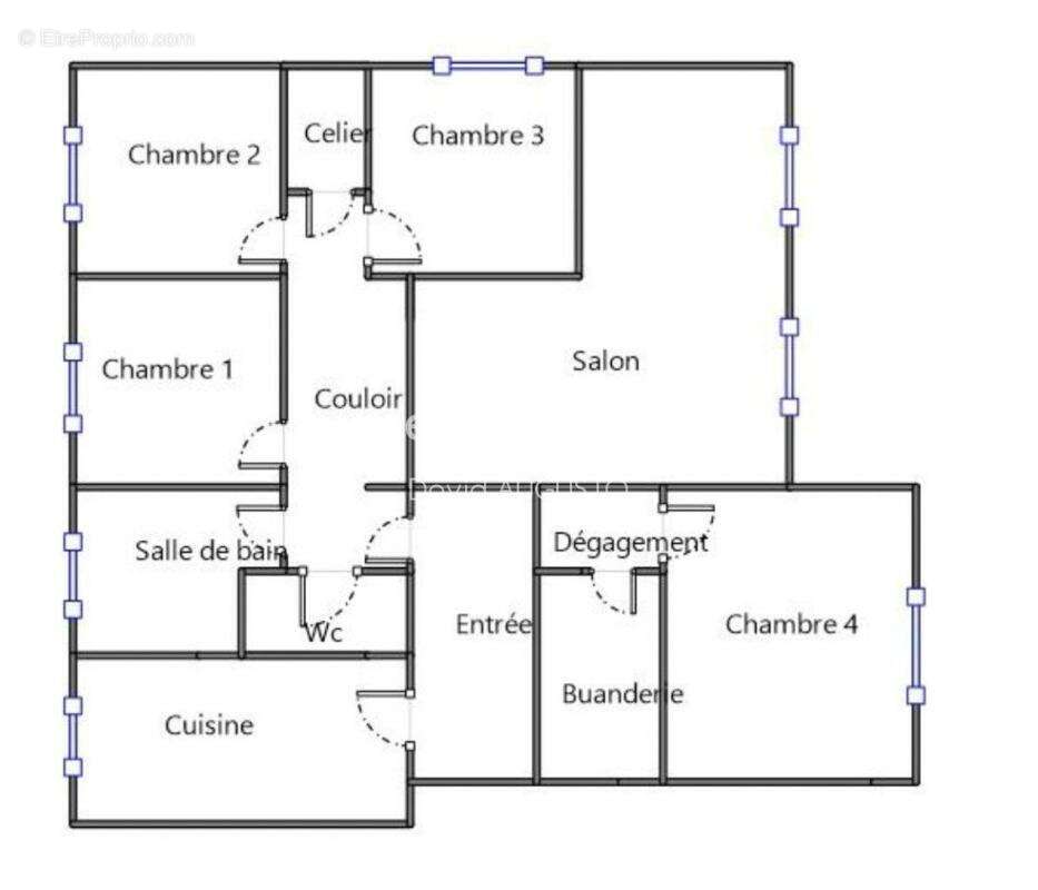 Appartement à LA TOUR-DE-SALVAGNY