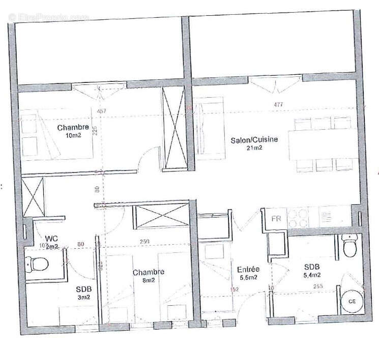 Appartement à GRIMAUD