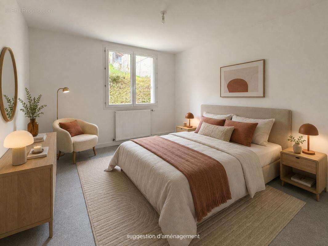 Appartement T4 86,66 m² avec balcon Saint-Etienne Villeboeuf le Haut - photo 8