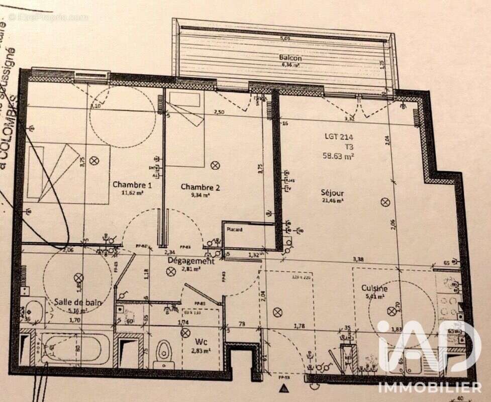 Appartement 58 m² à Colombes  - photo 8