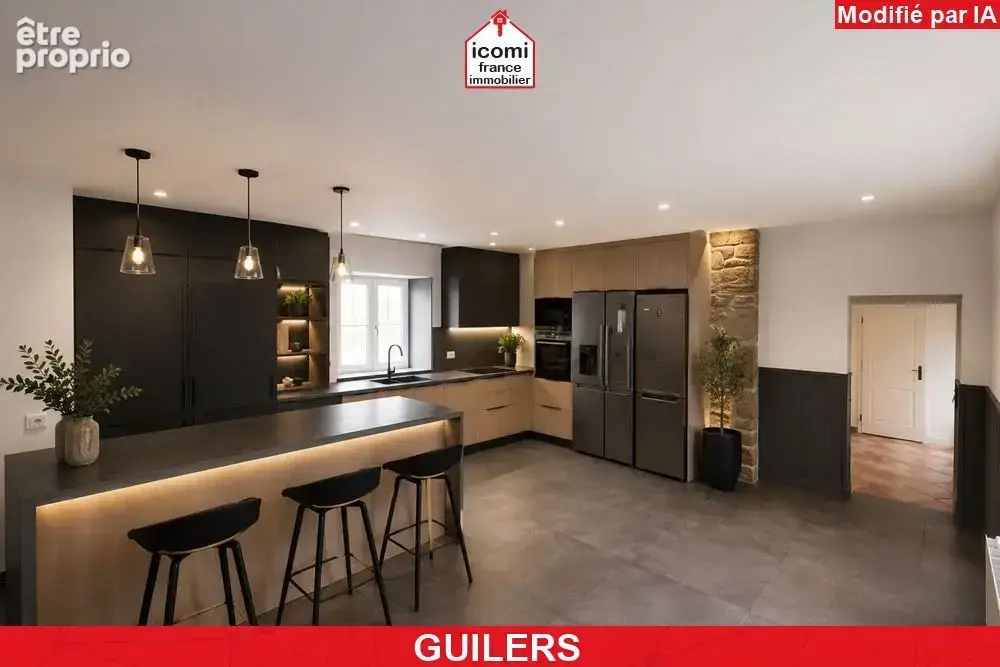Finistere - guilers (29820) - a vendre - maison de 193 m² a renover - 6 chambres - 1 studio - terrain de 1000 m2 - dependance - photo 2