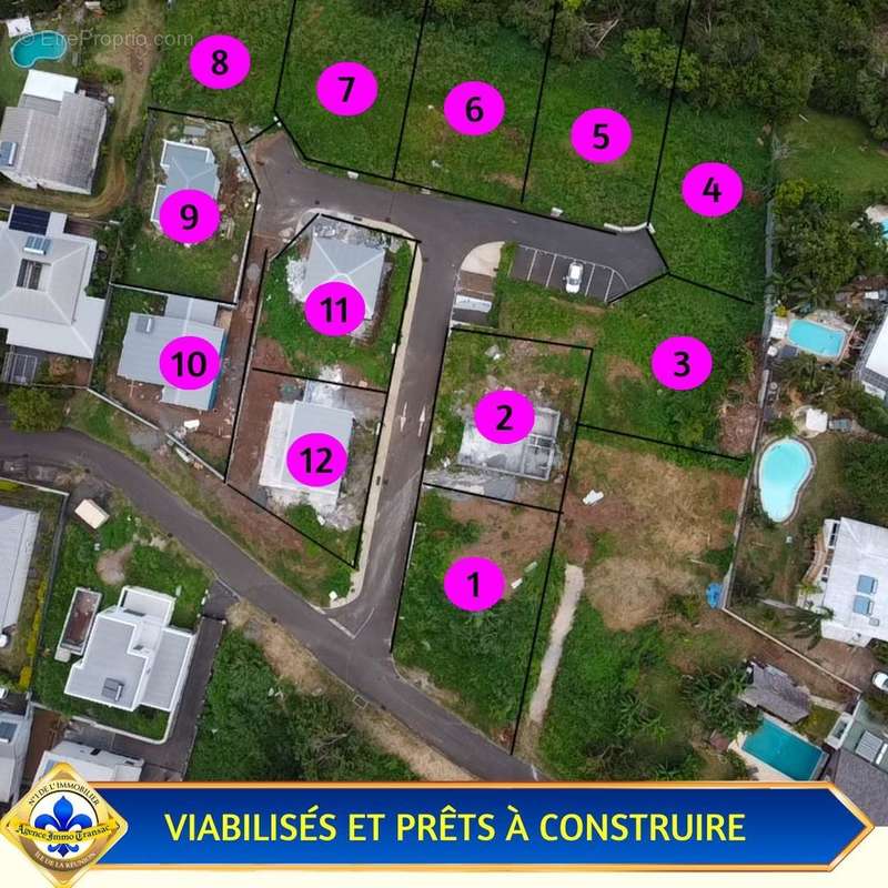 Terrain à SAINT-DENIS