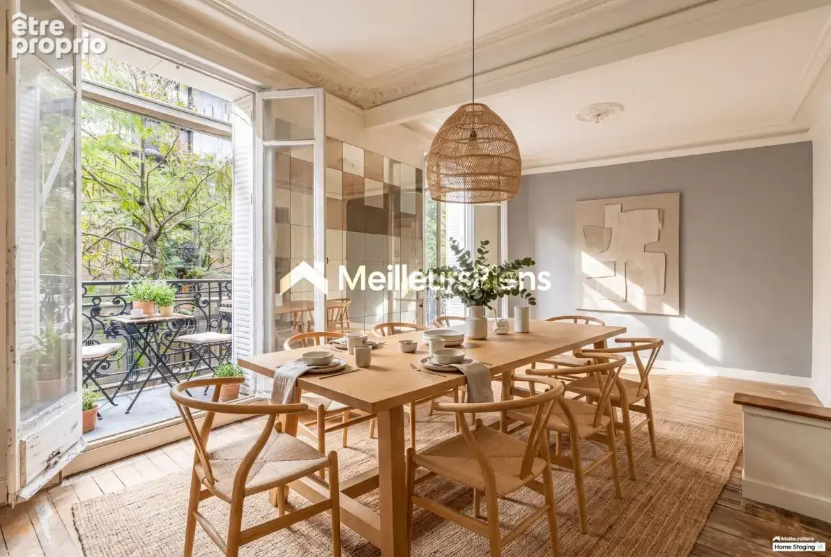 Paris 4è : Arsenal : Appartement haussmannien, 2 pièces de 54 m², parquet, moulures, cheminée et balcon - photo 5
