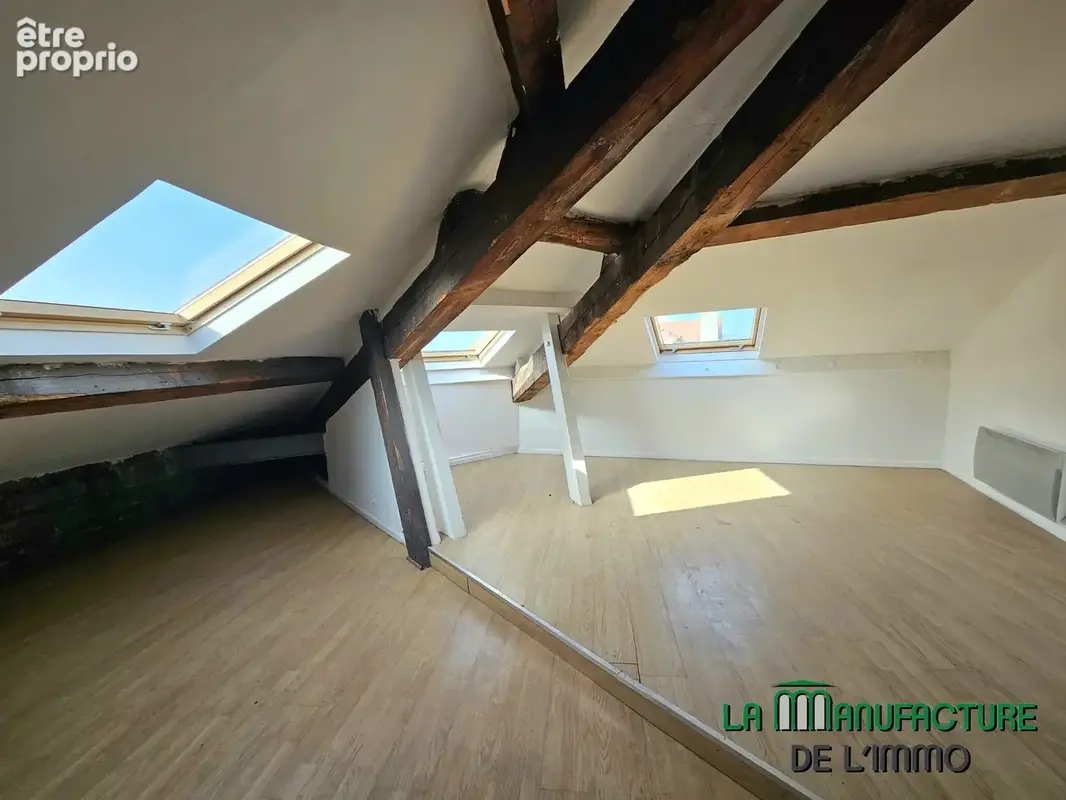 Appartement de caractère de type T3 de 53 m2 Carrez et 84 m2 au sol - Prox. Châteaucreux - photo 2
