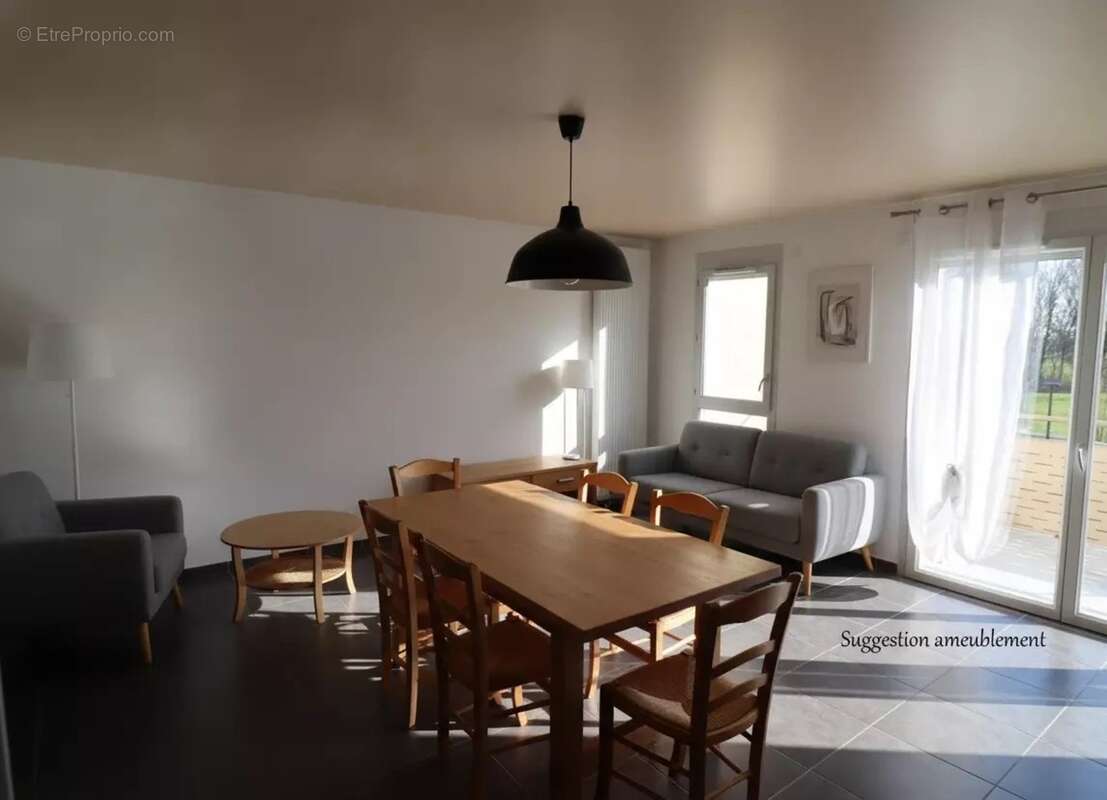 Centre de MONTREVEL EN BRESSE Appartement T3 lumineux avec balcon, dernier étage et garage – Résidence récente - photo 12