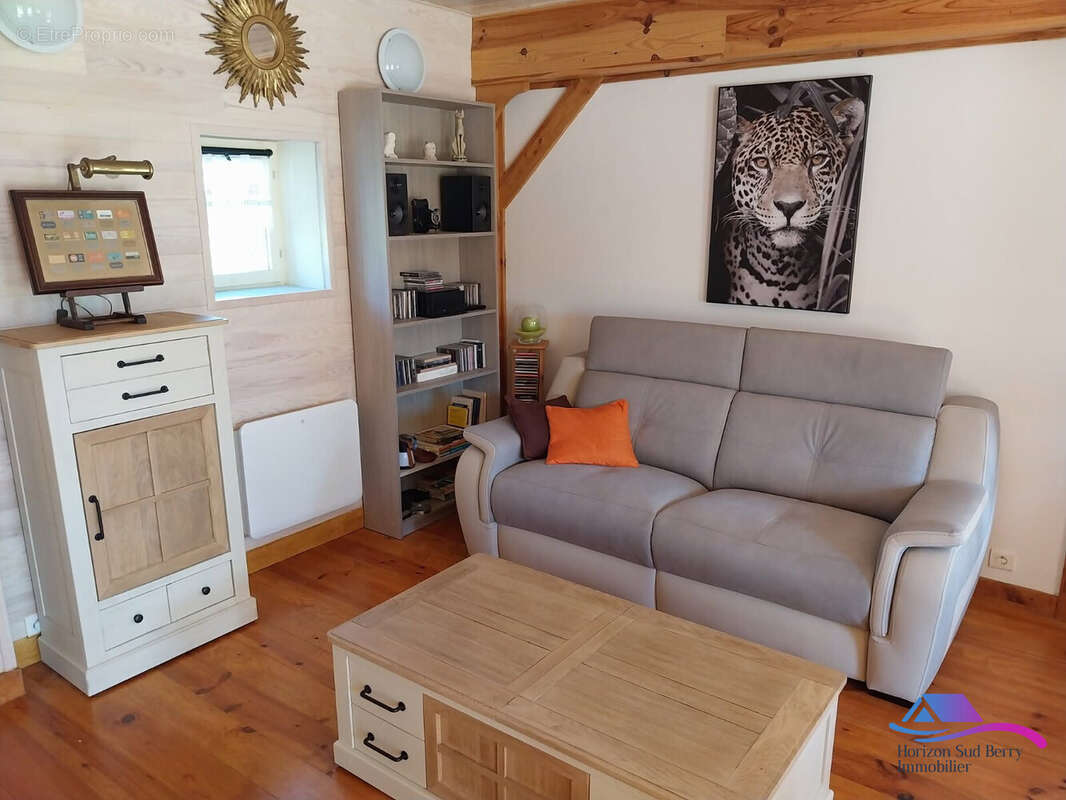 salon - Maison à VIGOULANT