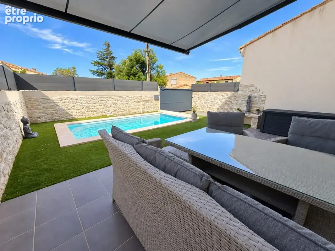 BEAUVOISIN – Maison 94 m² – 3 chambres – Piscine au sel – Garage - photo 2
