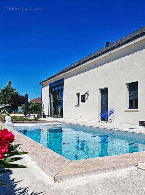 Maison contemporaine de plain-pied de 2023 – 5 chambres – Prestations haut de gamme – Piscine avec nage à contre-courant - photo 6