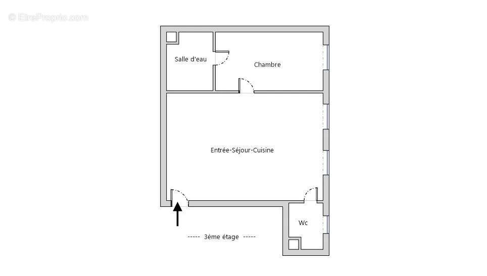 Appartement 34 m² à Paris-20e  - photo 10