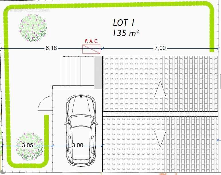 Maison à LA CALMETTE