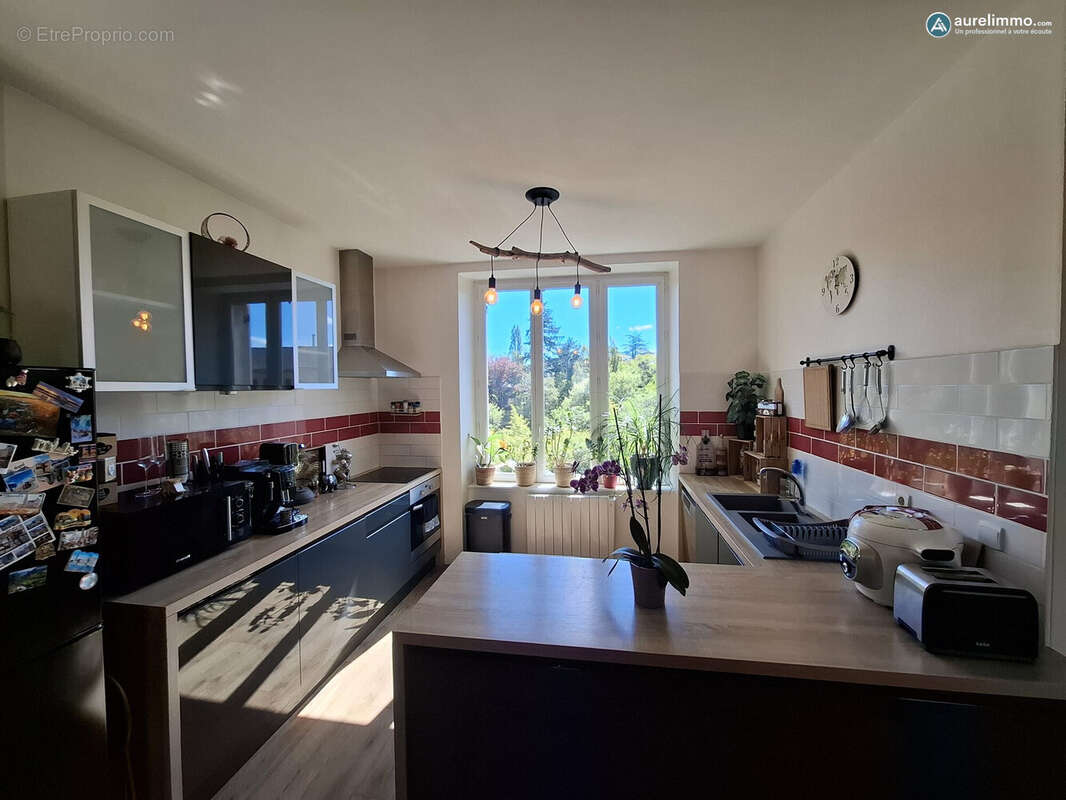 cuisine équipée aménagée - Maison à NERIS-LES-BAINS
