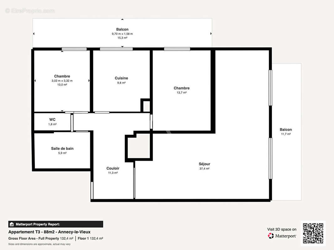 Appartement à ANNECY
