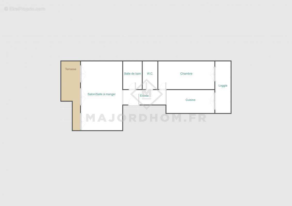 Appartement à MARSEILLE-5E