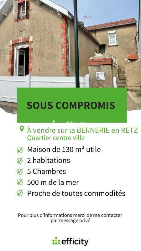 Maison à LA BERNERIE-EN-RETZ